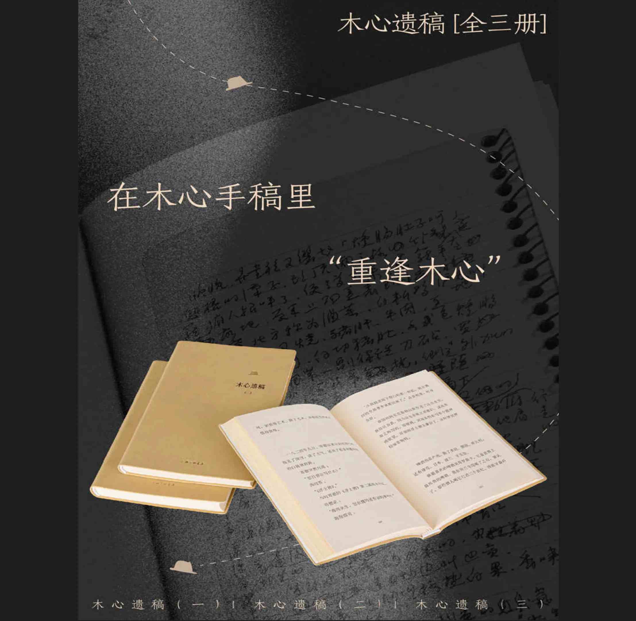木心遗稿（全三册）2022年 PDF电子版 四种格式（非扫描版）封面