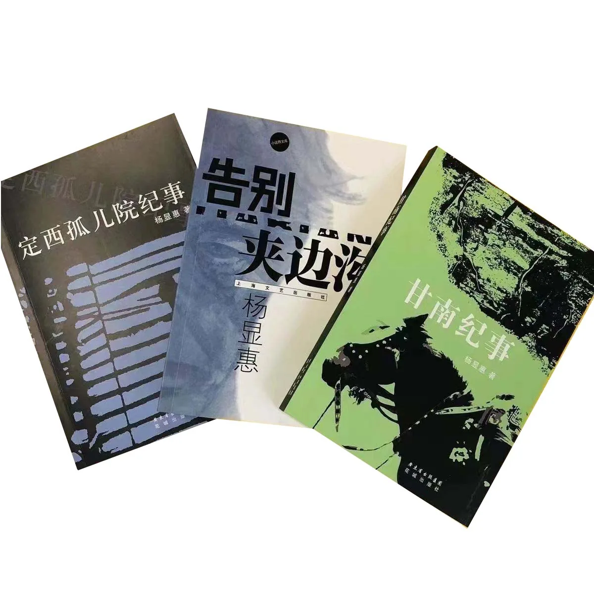 杨显惠命运三部曲（夹边沟记事+定西孤儿院+甘南纪事）封面