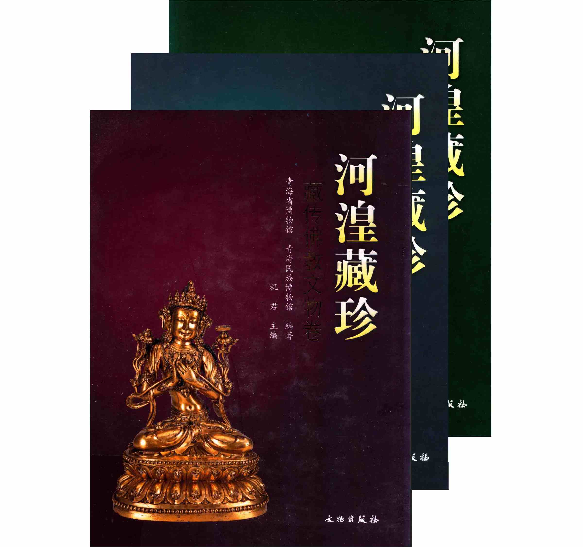 河湟藏珍（全3册） PDF电子版 彩图高清 2012文物出版社封面