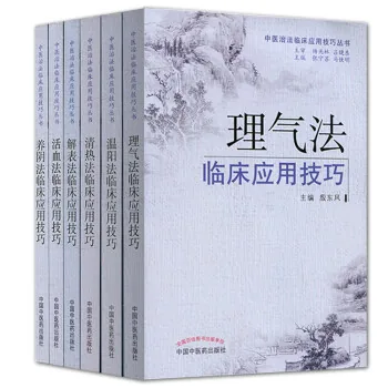 中医治法临床应用技巧丛书共6册中国中医药出版社封面