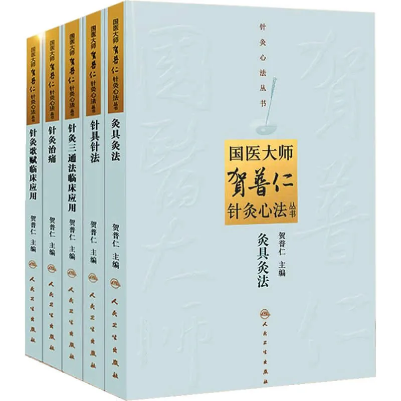 国医大师贺普仁针灸心法丛书 全5册 2013高清PDF 人民卫生出版社2013封面