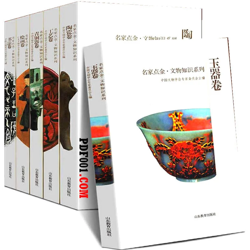 《名家点金 文物知识系列》全6册 PDF文件 山东教育出版社2013封面