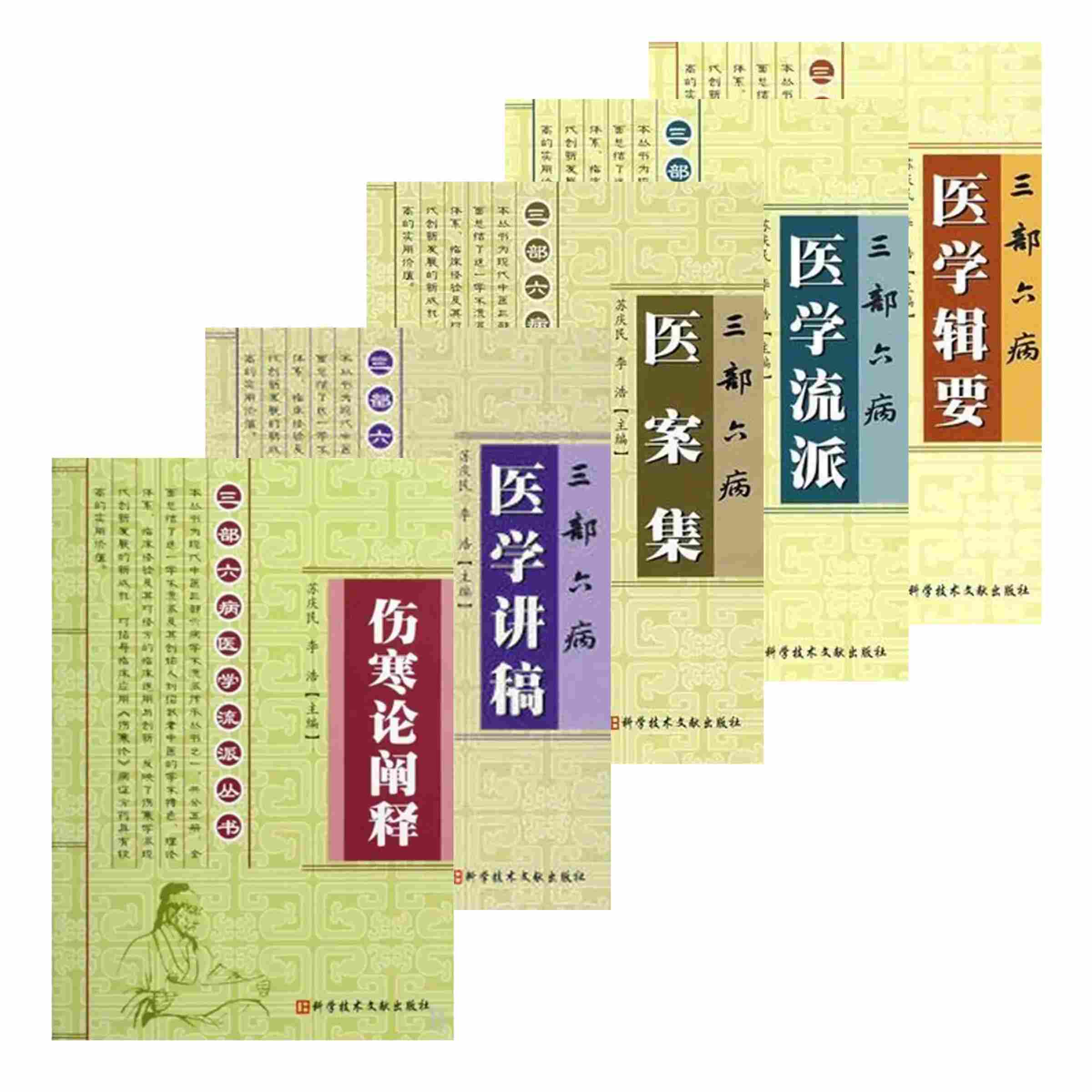 【中医】三部六病医学流派丛书全五册封面