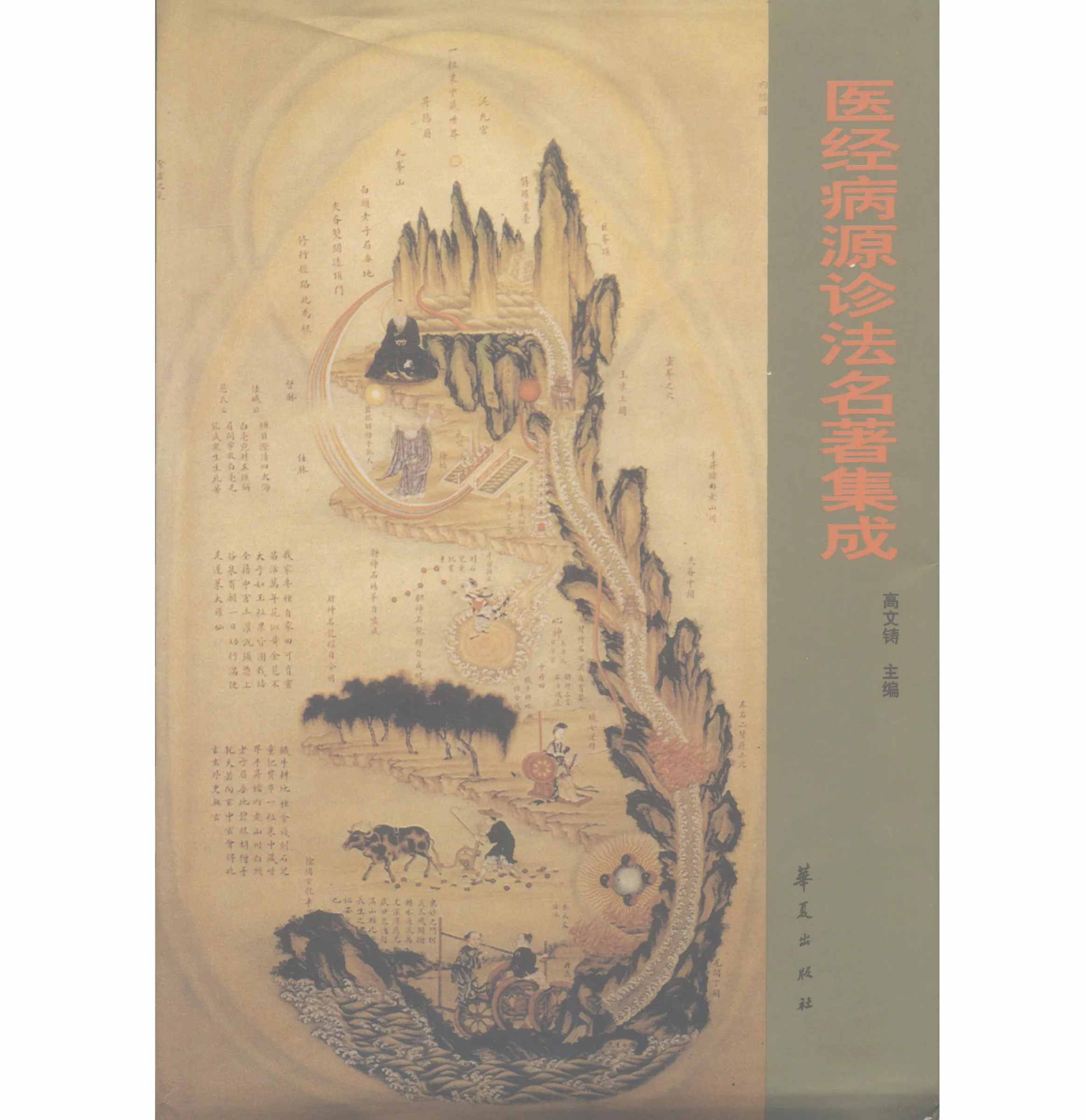历代中医名著文库9册华夏出版社封面