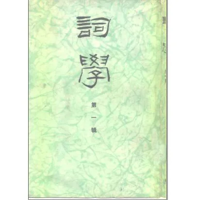 词学系列丛书共33辑华东师范大学出版社封面