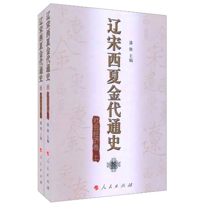 辽宋西夏金代通史 全8册 2010封面