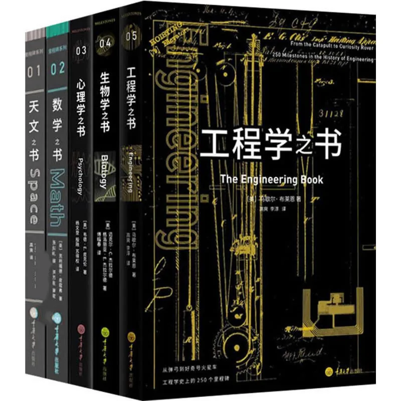 里程碑书系 全6册 2015-2017 彩图高清封面
