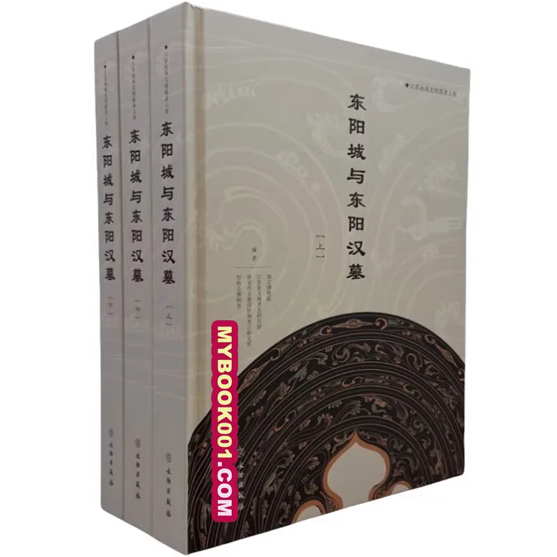 《东阳城与东阳汉墓》全3册 PDF文件 文物出版社2025封面
