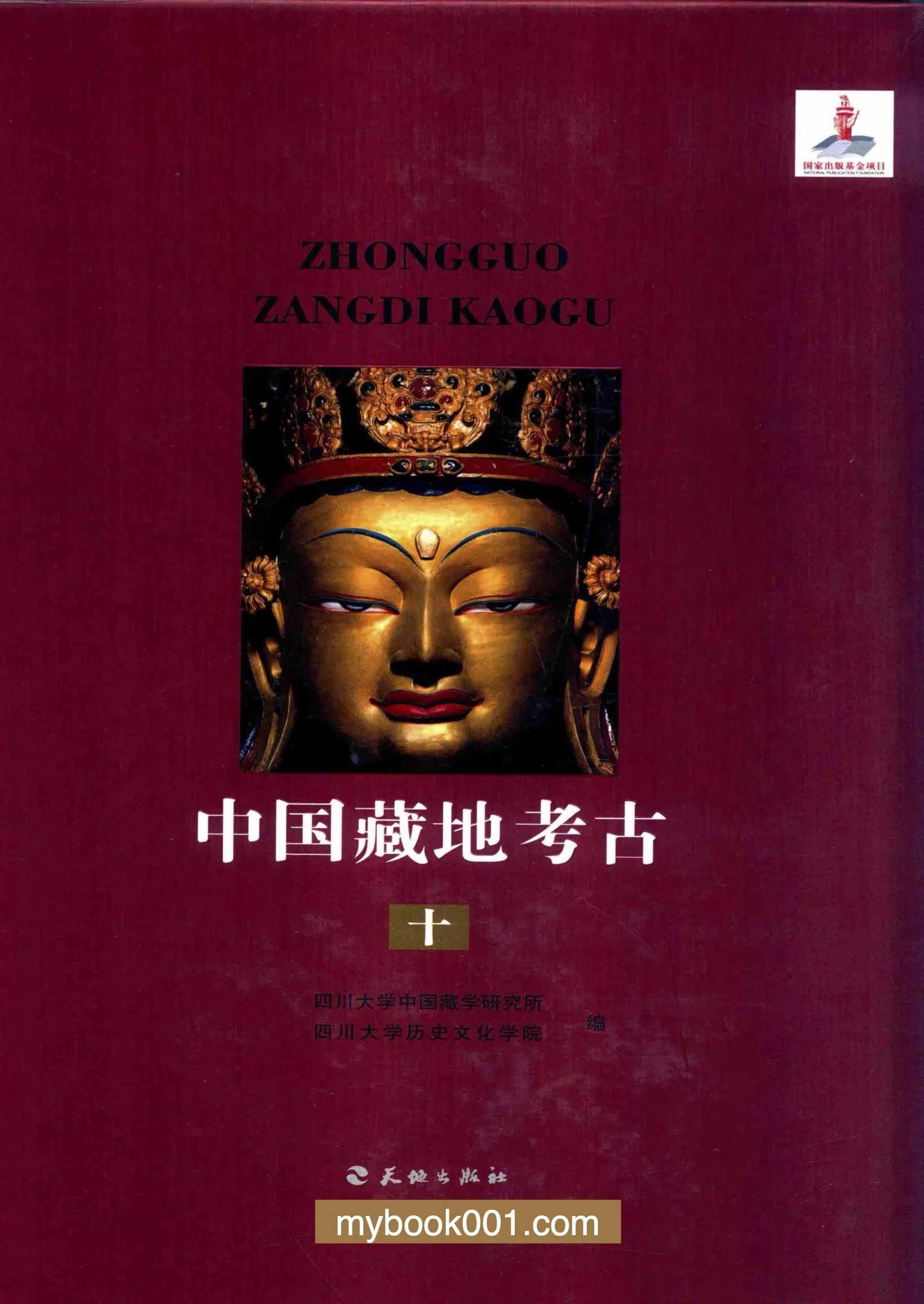 中国藏地考古 全10册 PDF文件 天地出版社2014封面