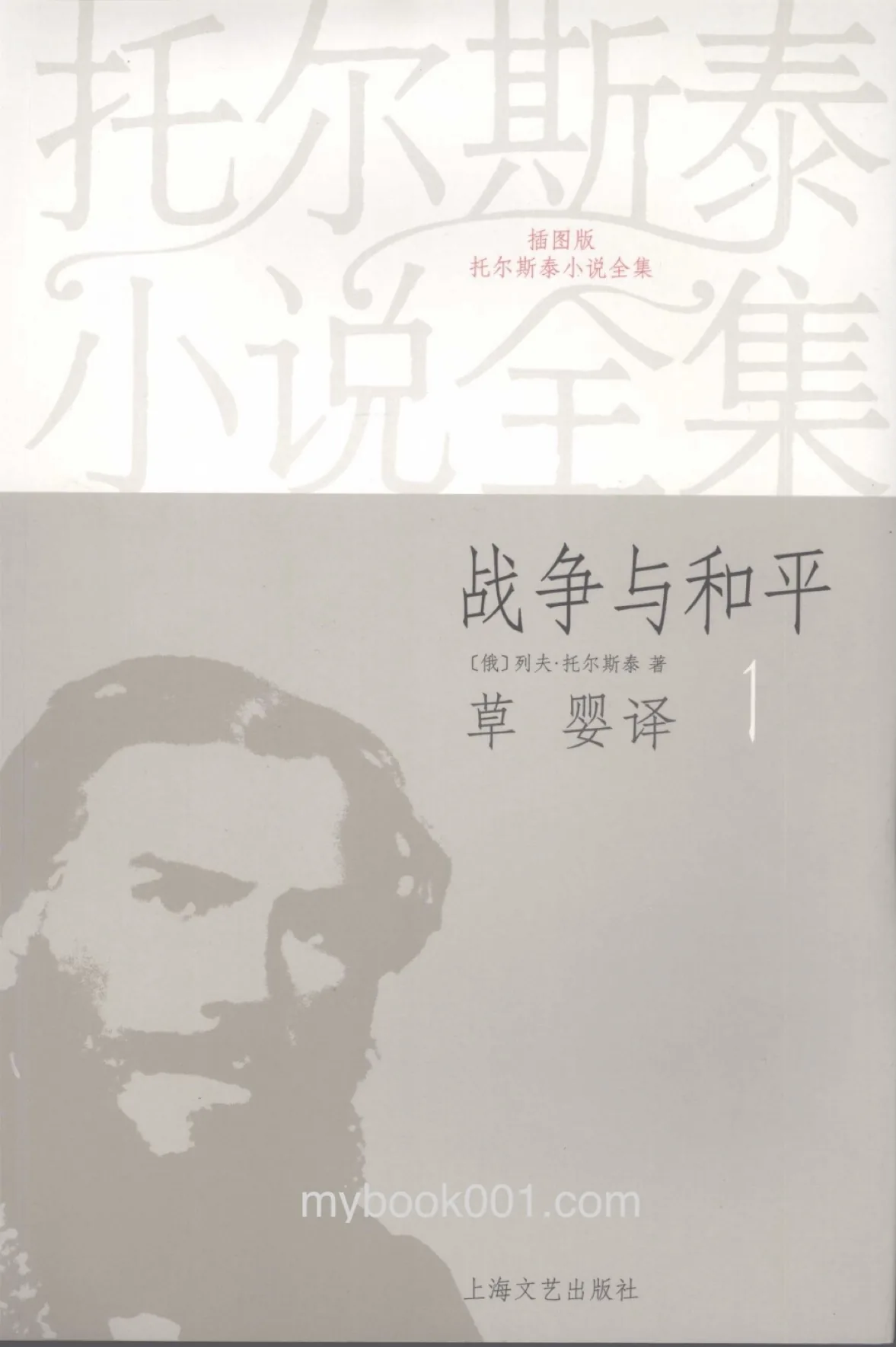 《插图版托尔斯泰小说全集》全12册 PDF文件 上海文艺出版社2008封面