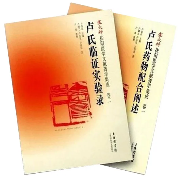 卢火神扶阳医学文献菁华集成 全2册 2012高清上海科学技术文献出版社封面