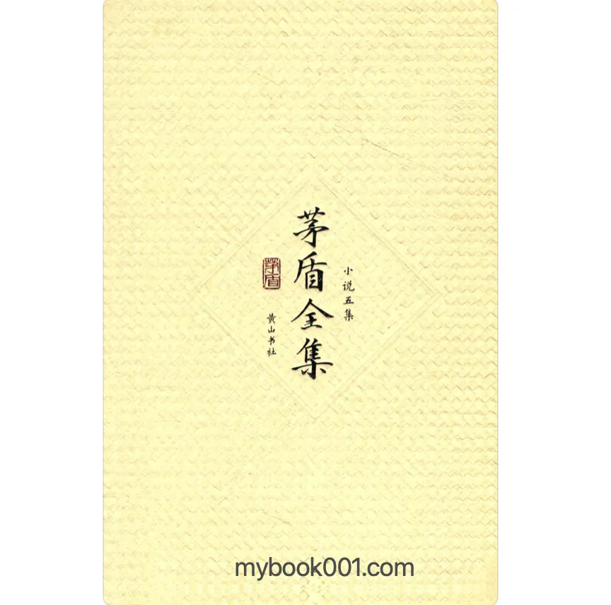 《茅盾全集》全42册 PDF文件 黄山书社2014封面