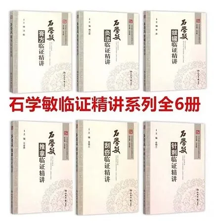 石学敏中医技法临证精讲丛书 共6册 人民军医出版社封面