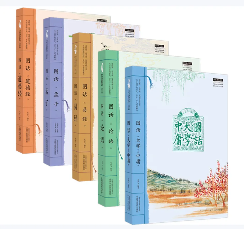 中医师承学堂·中医人必读国学经典系列丛书全5册中国中医药出版社2023原影高清彩封面