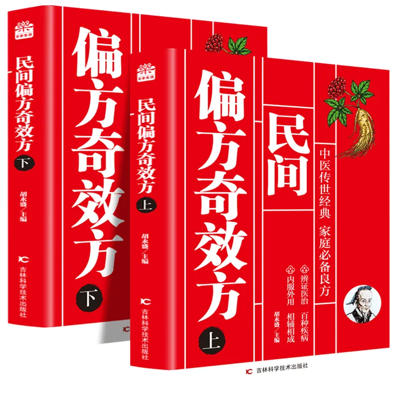 民间偏方奇效方全2册上下册中医偏方图书家庭常备中医诊治书籍偏方书籍中医传世经典家庭必备的良方内容严谨准确辨证分型对症下药-Taobao  Singapore